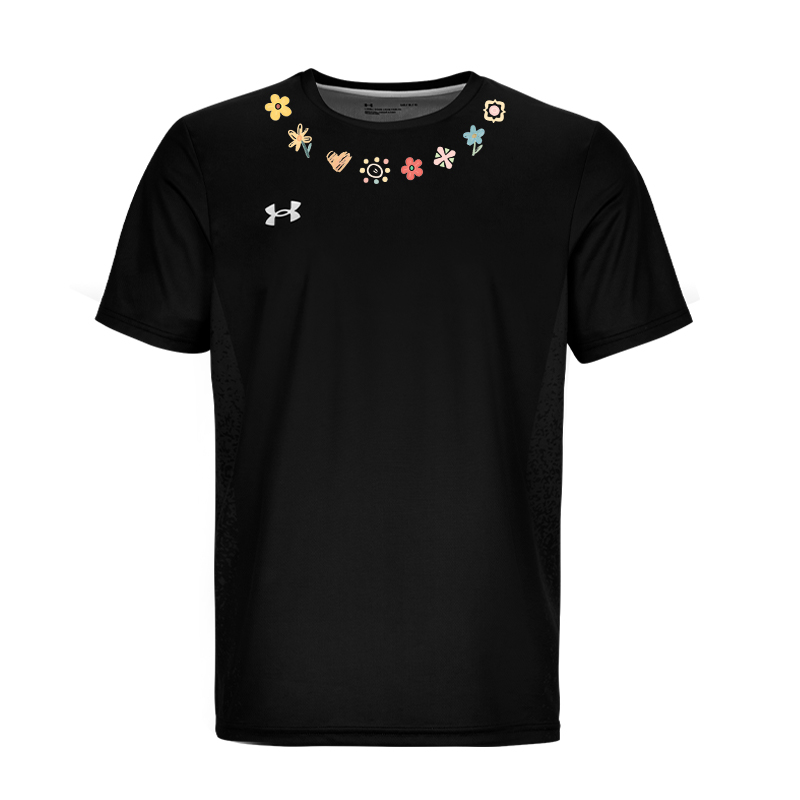 

Футболка с коротким рукавом Unisex быстросохнущая Under Armour, черный