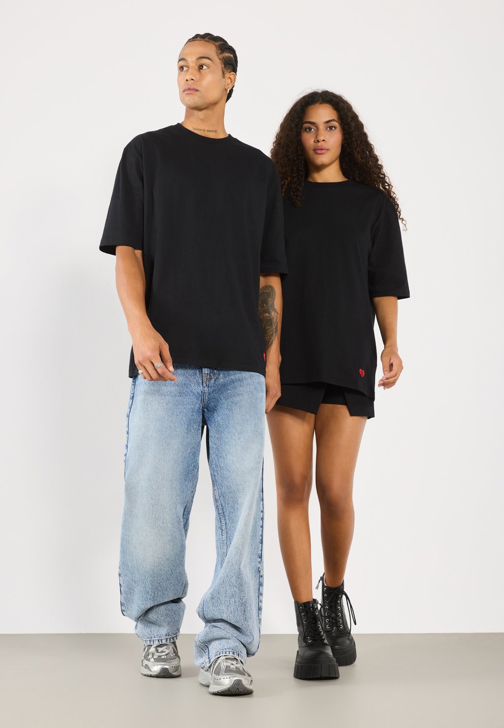 

Базовая футболка UNISEX 3 PACK YOURTURN by Zalando, черный