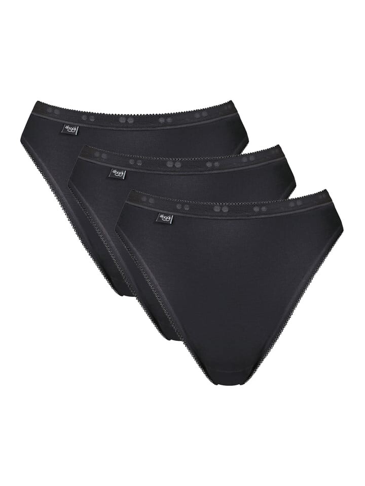 

Трусы Sloggi Tai-Slip Basic+ 3P, черный