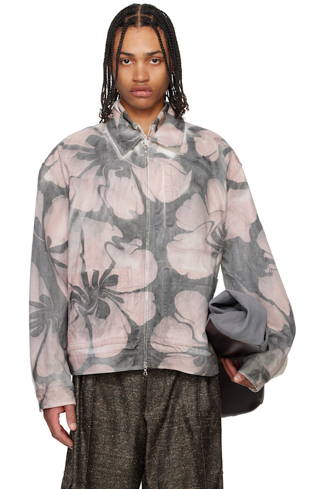 

Печатная куртка Dries Van Noten, цвет dessin a
