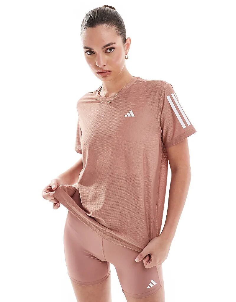 

Футболка adidas Running Own The Run из теплой глины adidas performance