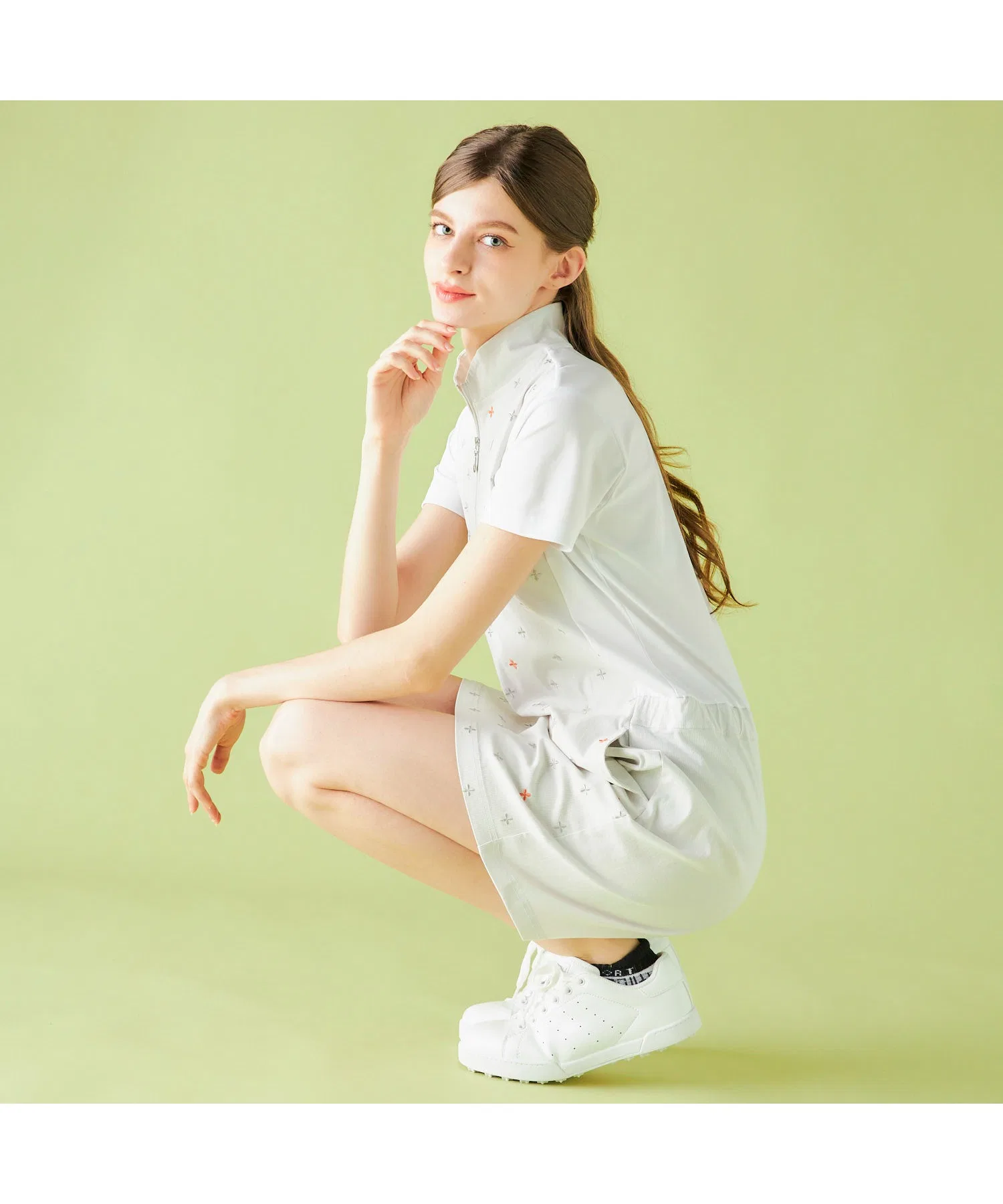 Женская гольф-одежда marie claire GOLFワンピース