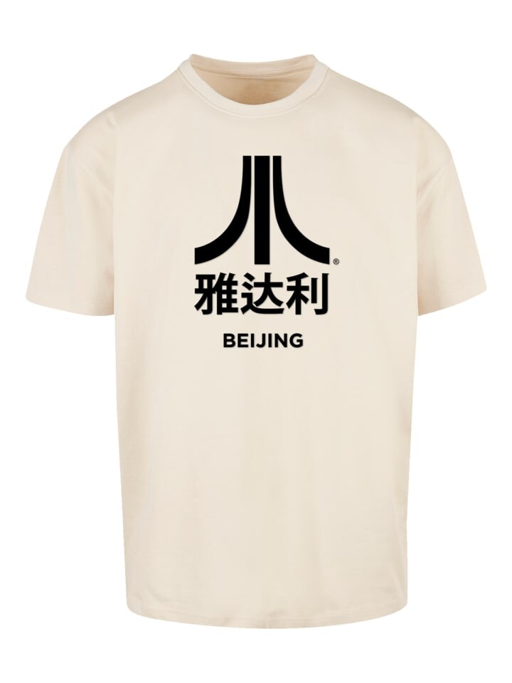 

Футболка F4NT4STIC Oversize T-Shirt Atari Beijing Retro Arcade Games, песочный