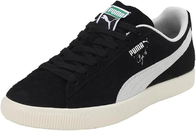 Кроссовки PUMA Unisex Clyde Base, Black And White