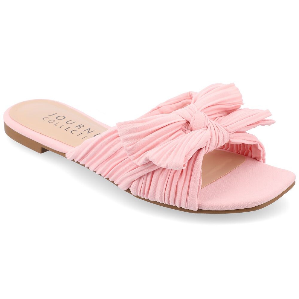 Женские шлепанцы из пенопласта Journee Collection Serlina Tru Comfort Foam, розовый