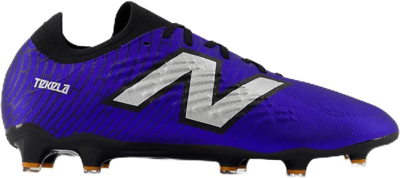 

Футбольные бутсы New Balance Unisex-Adult Tekela Magia Low Laced Fg V4+, Infinity Blue/Metallic Silver/Black