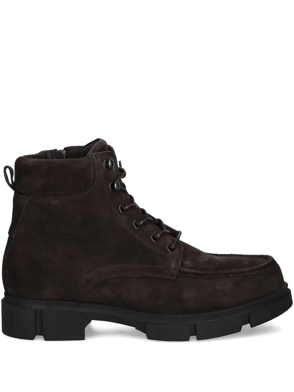 

Ботинки на шнуровке с молнией Guess Usa, коричневый