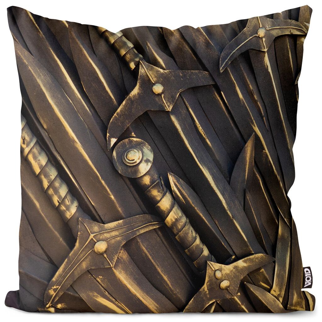 

Чехол на подушку VOID Swords Knight Armor Полиэстер Водонепроницаемая подушка для улицы и дома Размер: 80 x 80 см