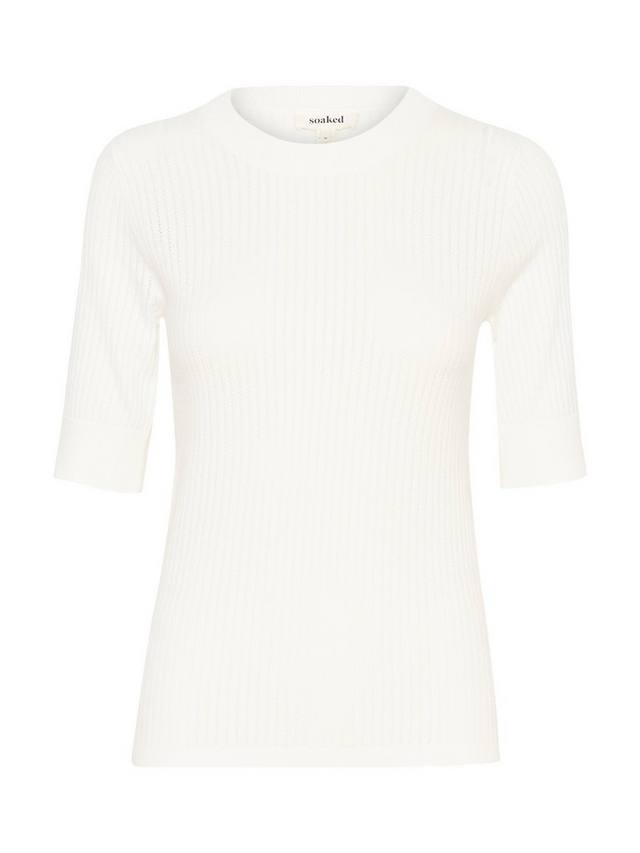 

Футболка Spina с круглым вырезом Soaked In Luxury, Off White