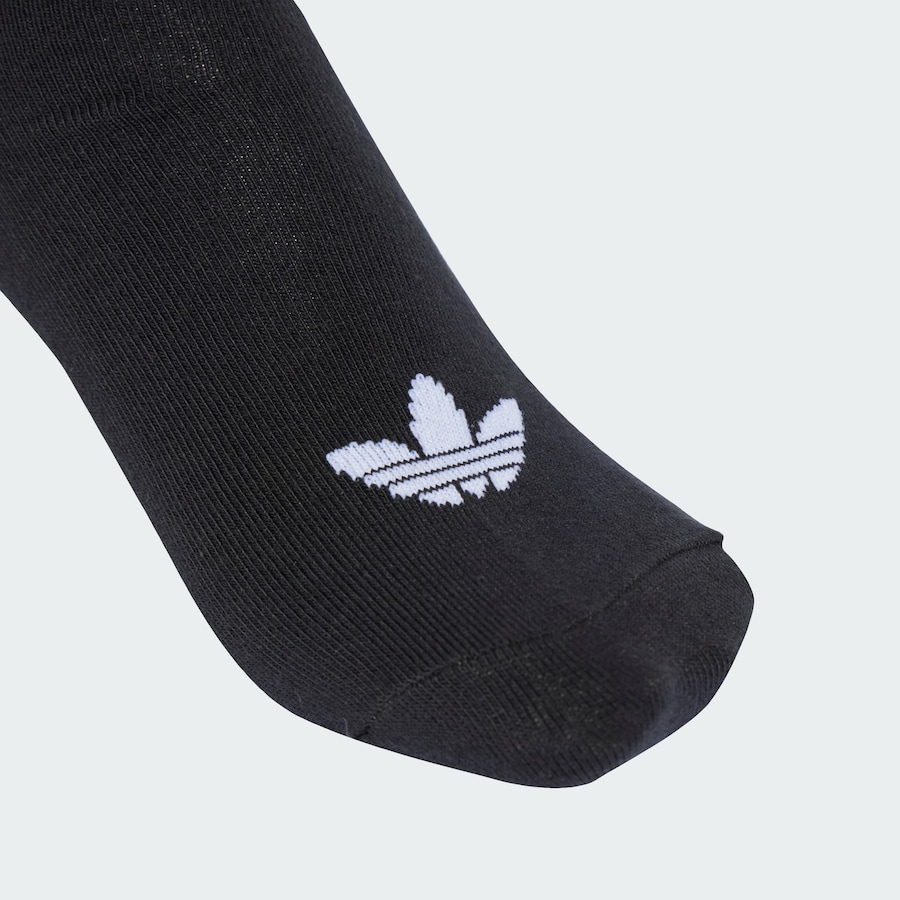 Носки ADIDAS ORIGINALS Liner 3 Pairs, черный — фото 3