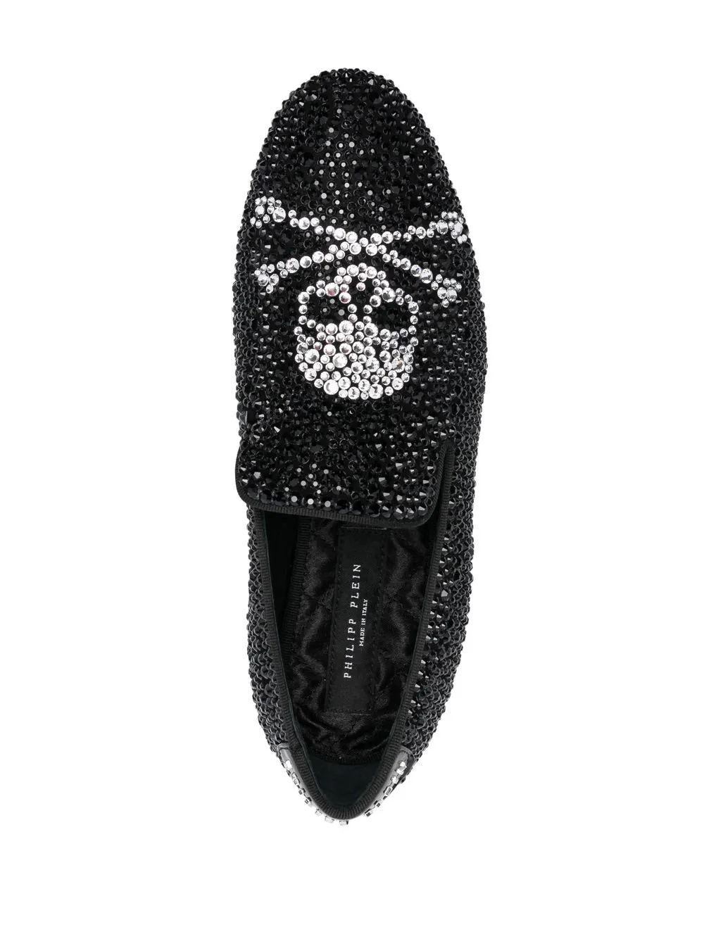 Мокасины Skull Bones Philipp Plein, белый — фото 4