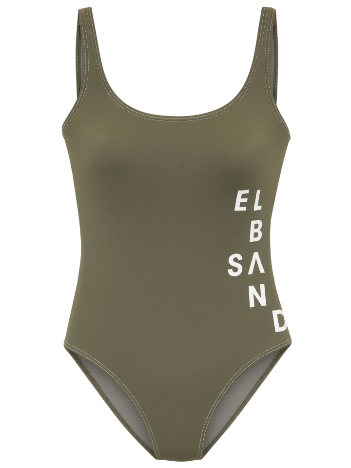 

Купальник ELBSAND, оливковый