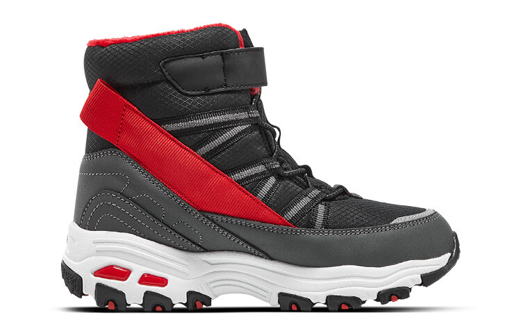 Кроссовки Skechers Kids Lifestyle Shoes GS High-top Red/Black, черный/красный — фото 2