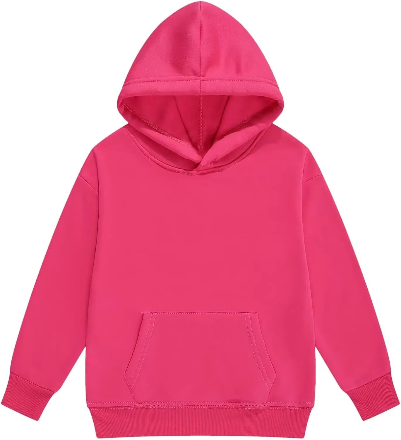 Детский спортивный костюм худи и джоггеры, Hot Pink — фото 3