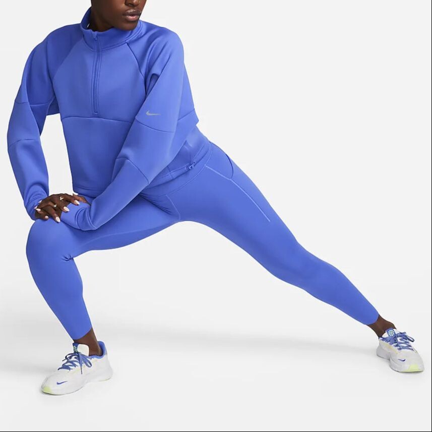 Толстовка женская Qin Blue Nike — фото 3