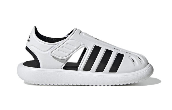 Сандалии summer closed toe water sandal 'white black' Adidas, белый — фото 2