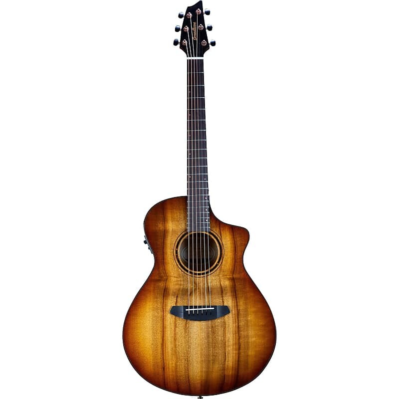 

Акустическая гитара Breedlove ECO Pursuit Exotic S Concert CE Acoustic-Electric Guitar, Myrtlewood Amber