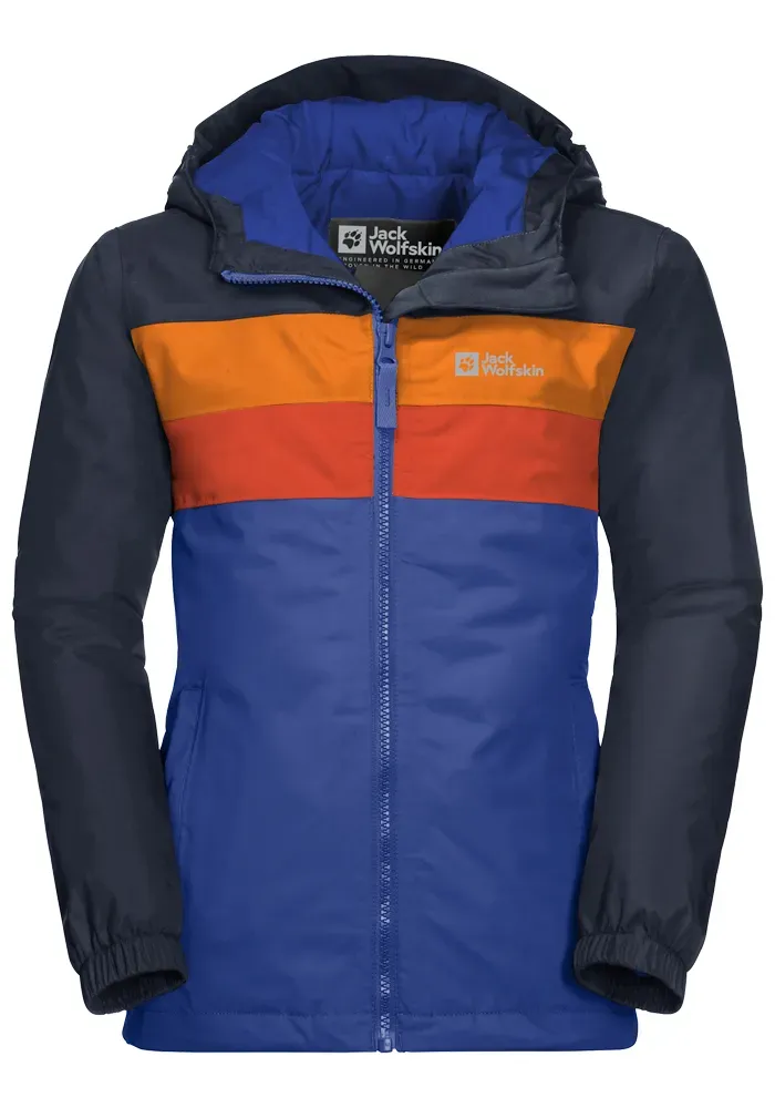 

Зимняя куртка Jack Wolfskin "FOUR LAKES JACKET KIDS", с капюшоном, синий