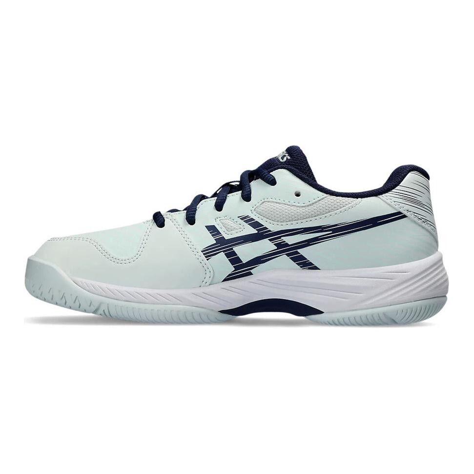 

Кроссовки детские Gel-Game 9, низкие, светло-зеленые/синие Asics, зеленый