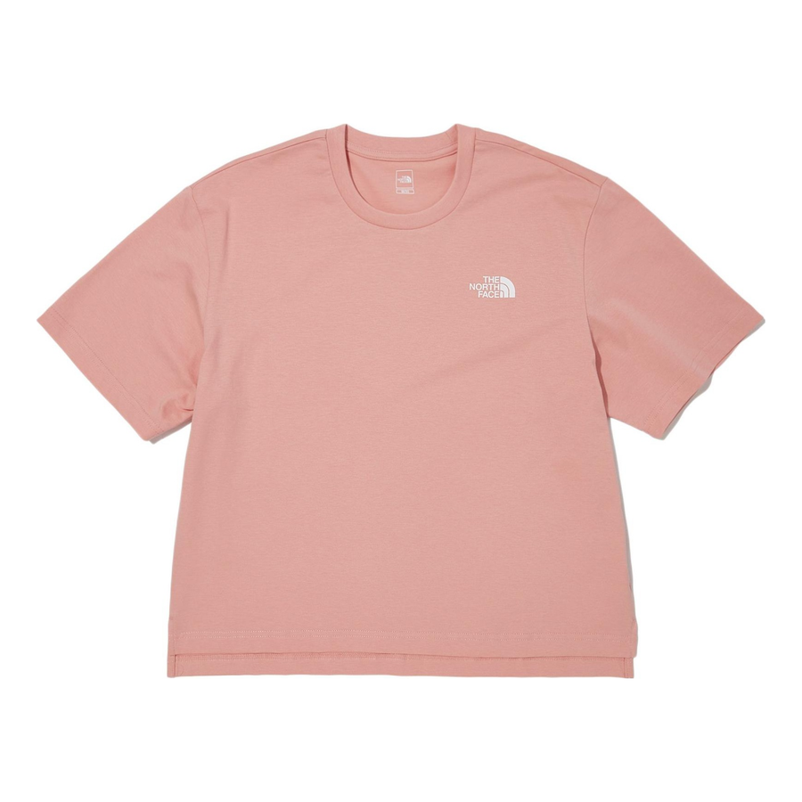 

Футболка (WMNS) THE NORTH FACE Short T-shirt 'Pink', розовый