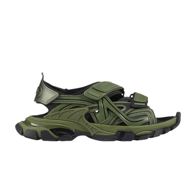 

Кроссовки Balenciaga Track Sandal 'Khaki Black', зеленый