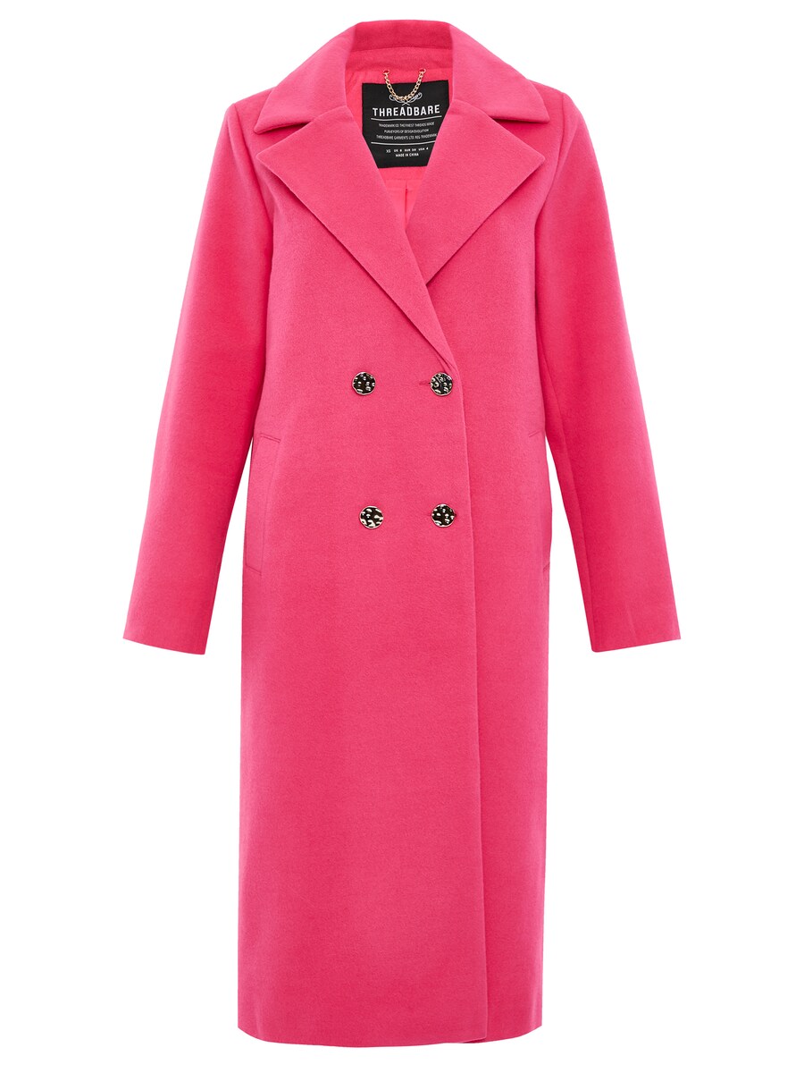 

Пальто межсезонное Threadbare Marley, розовый