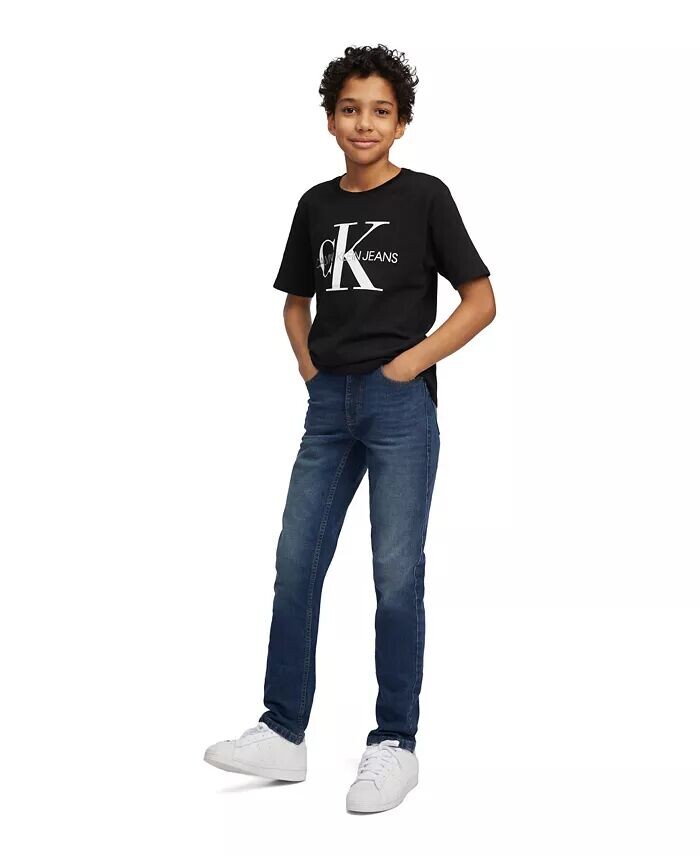 

Футболка с логотипом Big Boys Old School Calvin Klein