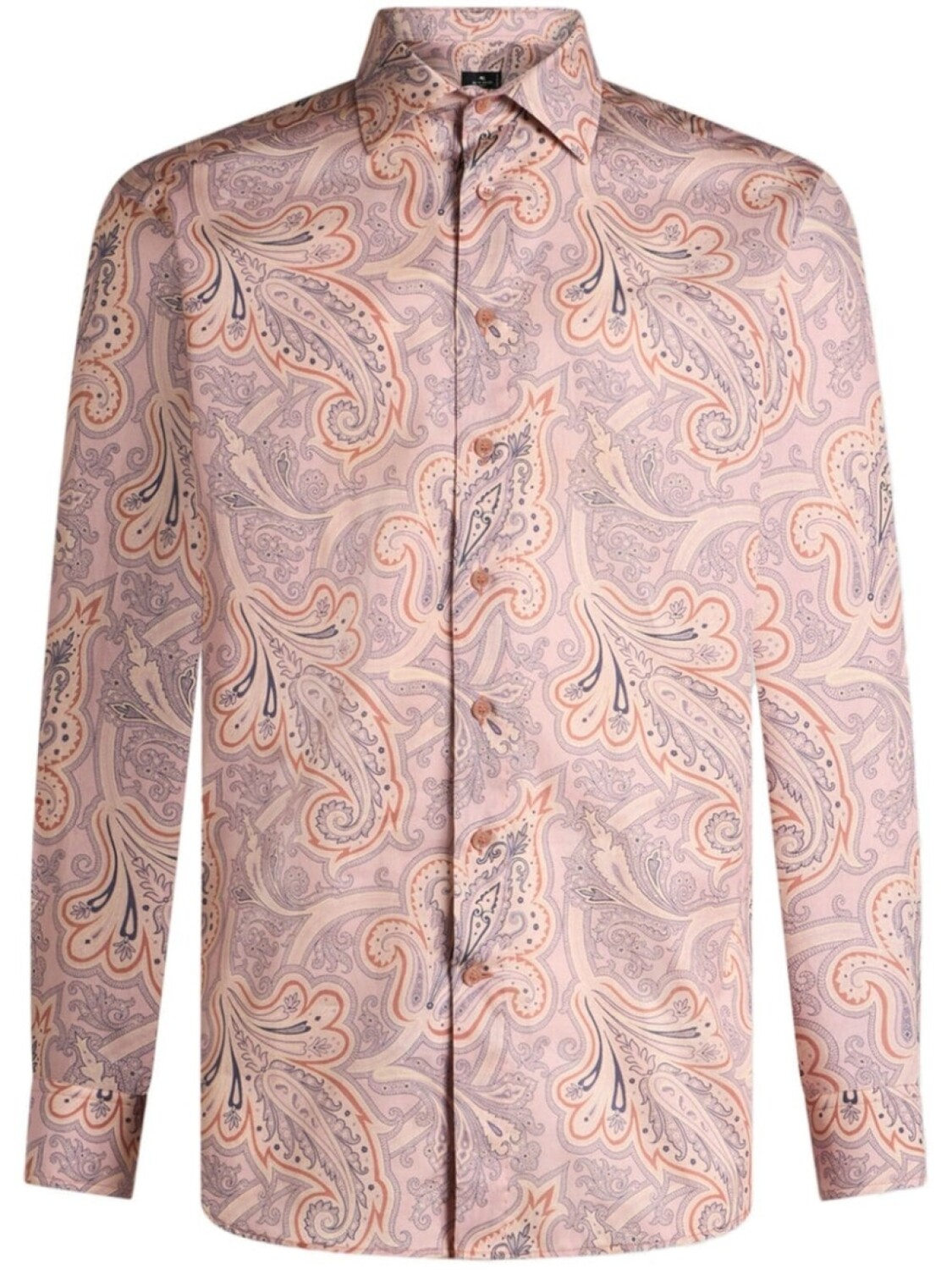 

ETRO рубашка с принтом пейсли, розовый