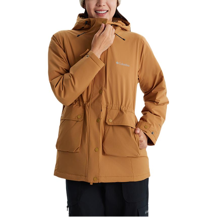 

Columbia Женская пуховая куртка Omni-Tech PEARL FIELDST коричневая, Brown