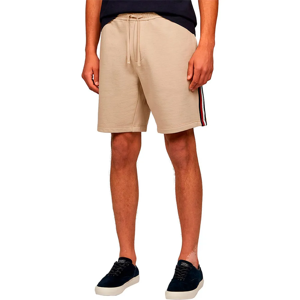 

Спортивные шорты Tommy Hilfiger Global Stripe, бежевый