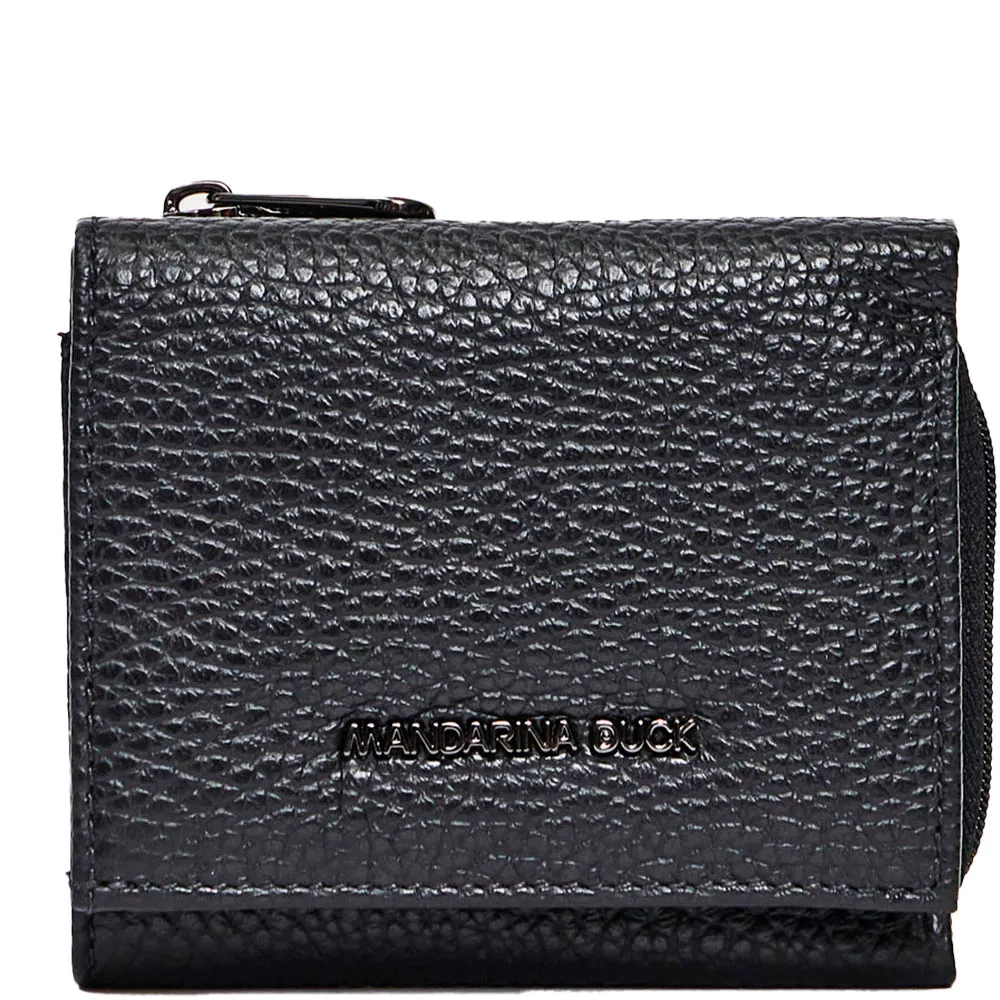 

Кошелек Mandarina Duck Mellow из кожи fzp76 для женщин, черный