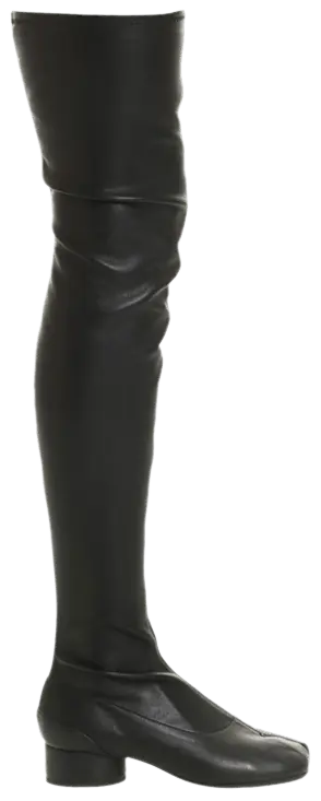Ботинки Maison Margiela Wmns Tabi Over The Knee Boot 'Black', черный