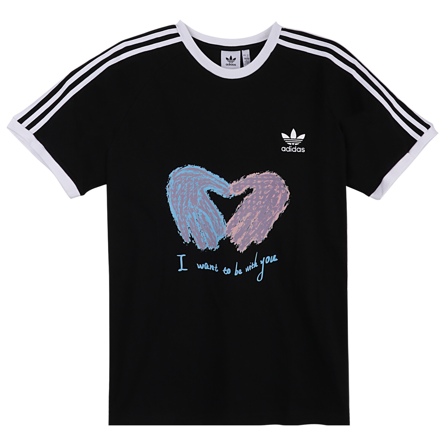 

Футболка мужская черная Adidas, черный