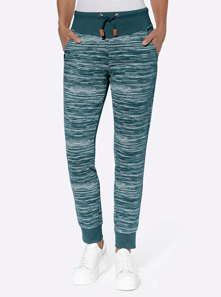 

Casual Looks, цвет Petrol-Ecru-Bedruckt