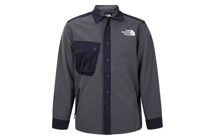 

Рубашка мужская серая The North Face, серый