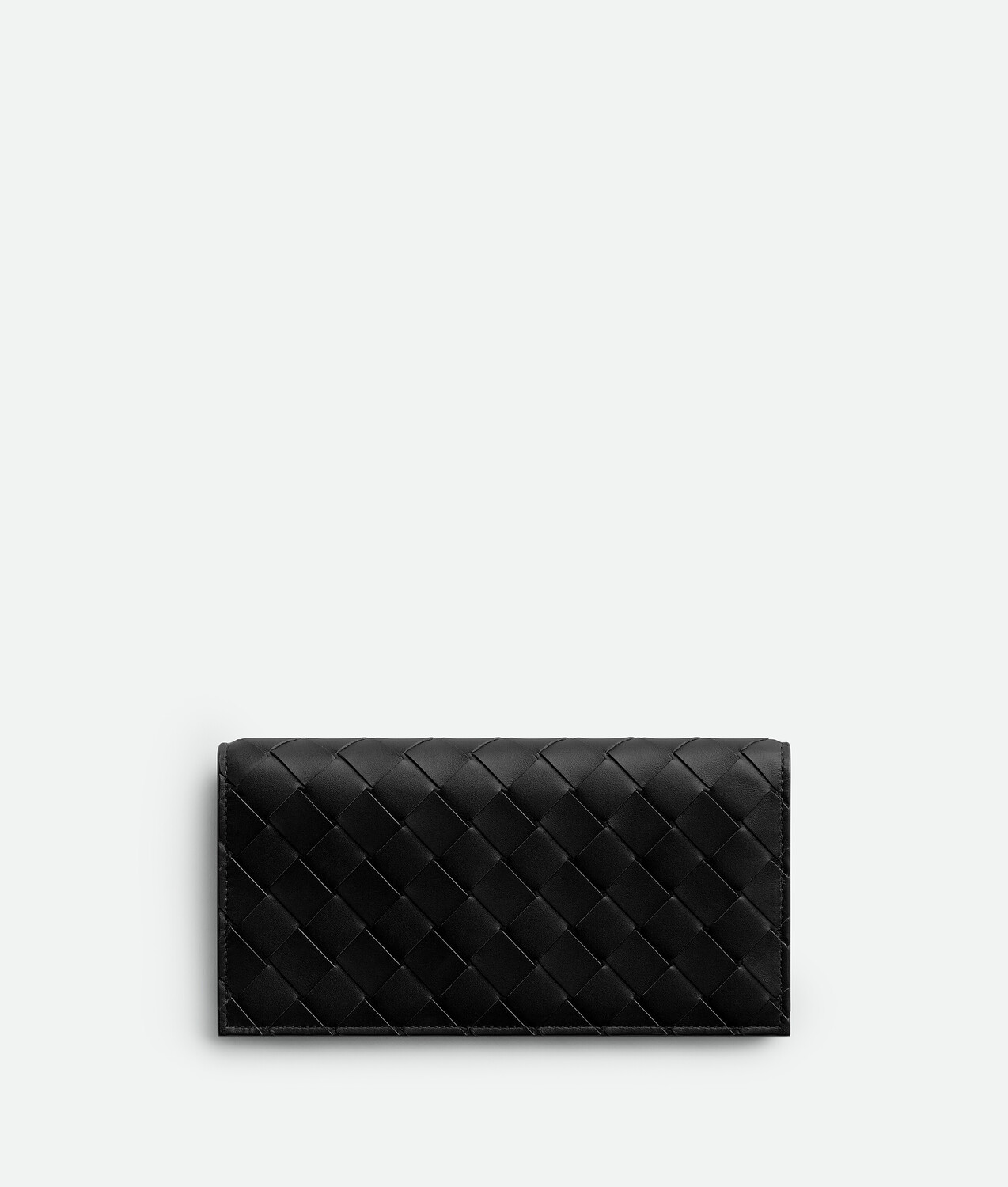 

Intrecciato long wallet with coin purse BOTTEGA VENETA, черный