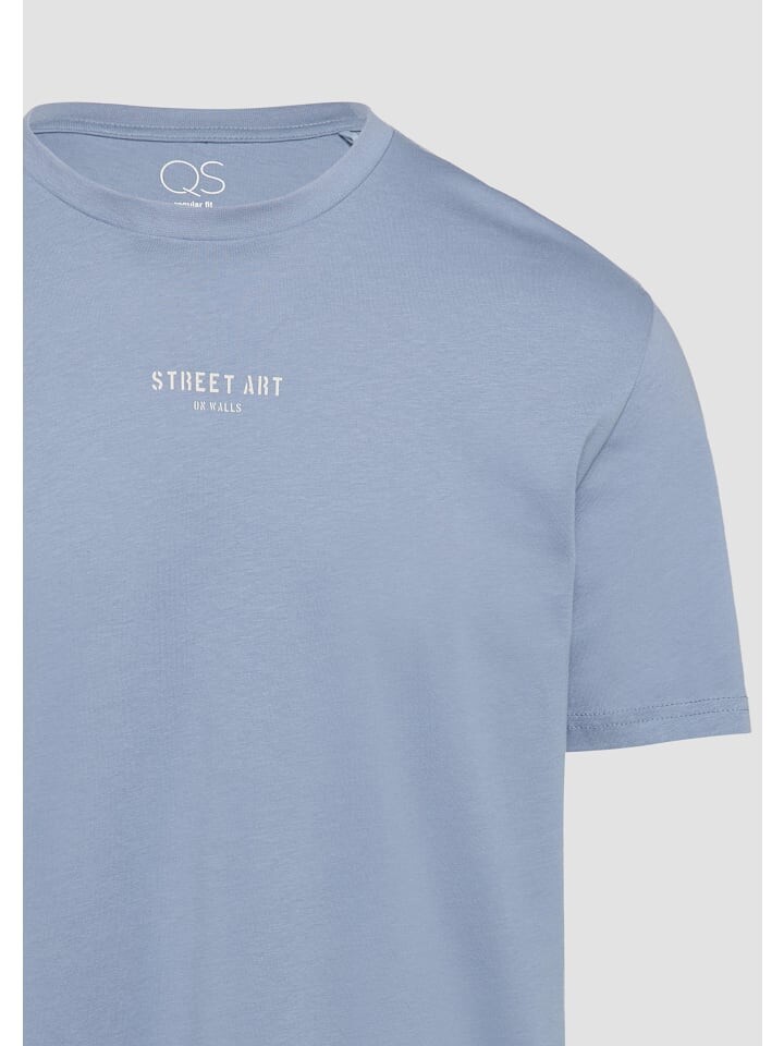 

Футболка QS T-Shirt kurzarm, синий