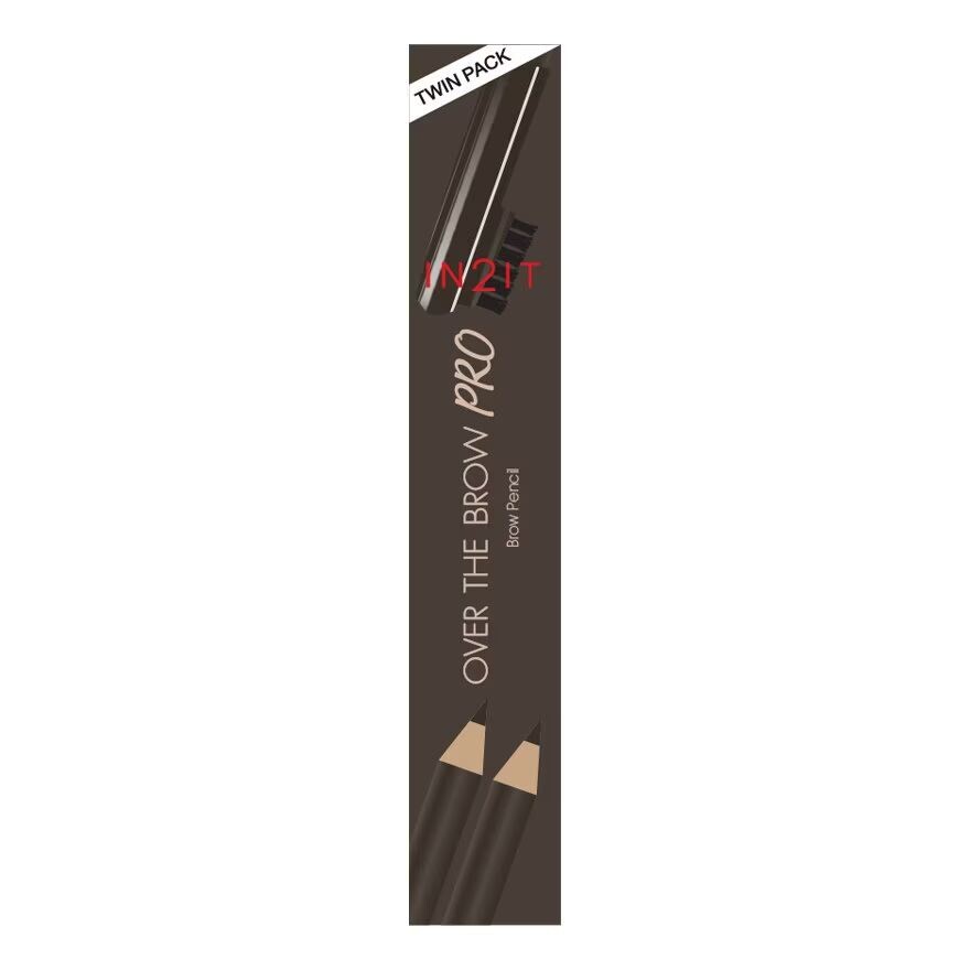

In 2 It In2It Over The Brow Pro Карандаш для бровей 1,14 г. 02 Темно-коричневый, Deep Brown