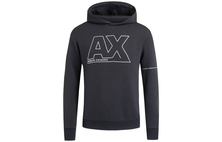 

ARMANI EXCHANGE Мужская толстовка, цвет Black