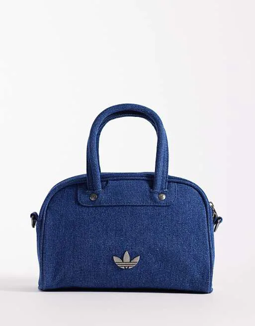 

Джинсовая мини-сумка для боулинга adidas Originals Adicolor