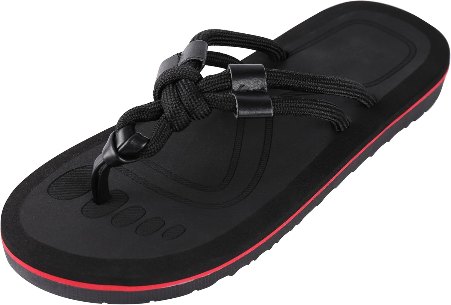 Сандалии-шлепанцы Mesa Knot Comfortable Wear, мужской размер США 9-10, цвет загар, 2 штуки No Brand — фото 3