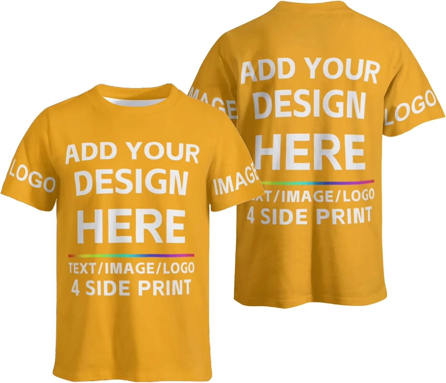 

Кастомная футболка с принтом для девушки