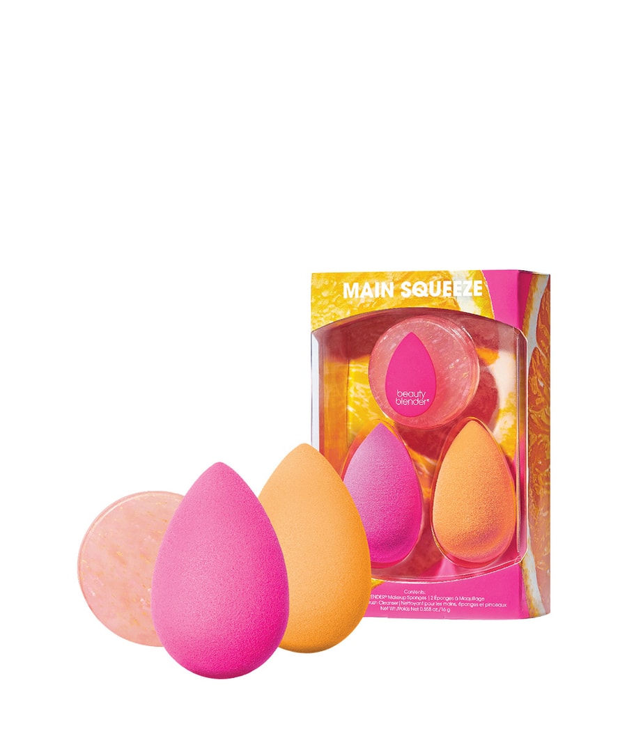 

Спонж для макияжа beautyblender Main Squeeze Blend & Cleanse Set, 1 шт.