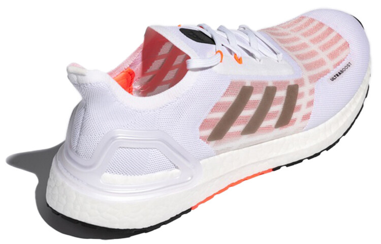 Кроссовки ULT для бега мужские с низким верхом белые/черные/розовые Adidas — фото 4
