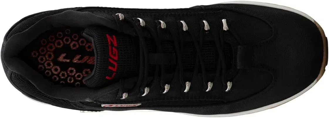 Мужские кроссовки Lugz Express, Black White Rubber Ballistic Nylon — фото 4