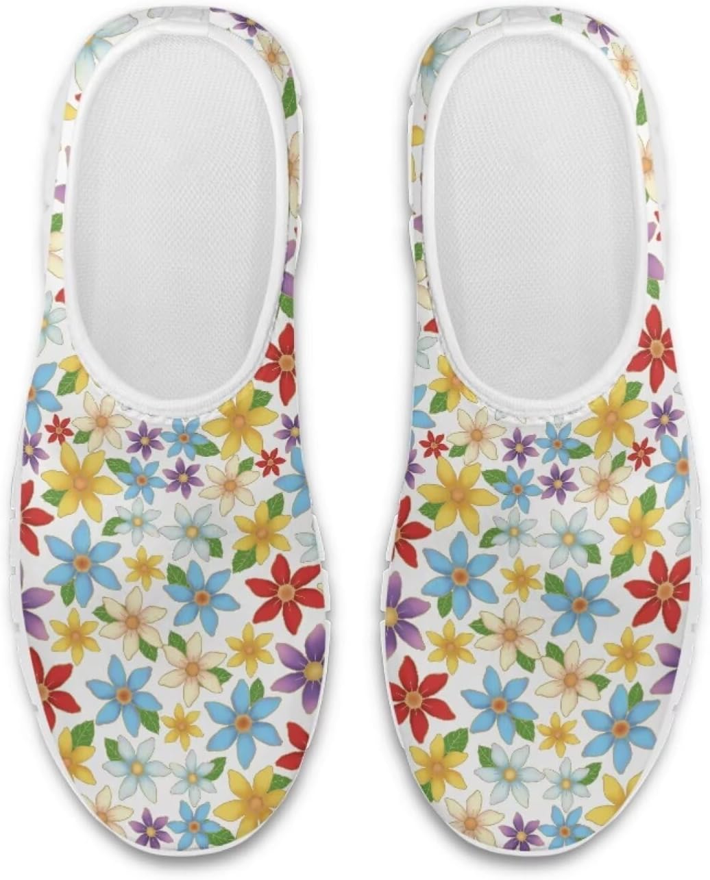 

Кроссовки Chaqlin Flat Low с цветочным принтом, без шнурков, лоферы для женщин и мужчин, арт-мода, повседневные, для работы, прогулок, тенниса, Colorful Flower