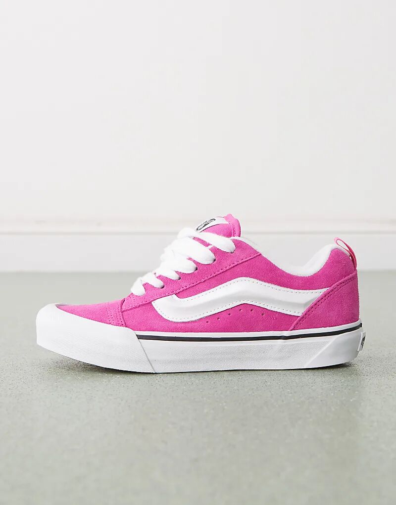 Розовые кроссовки Vans Knu skool — фото 2