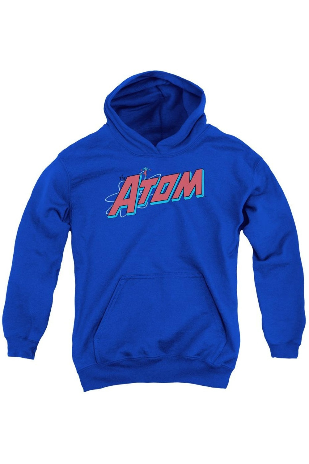 

DC Comics Толстовка The Atom с капюшоном для молодежи Gildan, синий