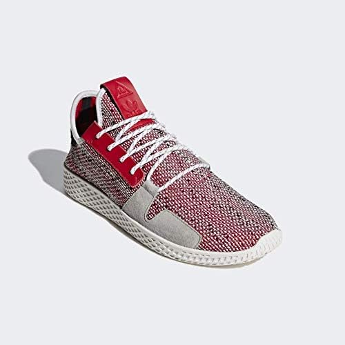 Мужские кроссовки adidas Pharrell Williams Solarhu Tennis V2, черный/алый — фото 4