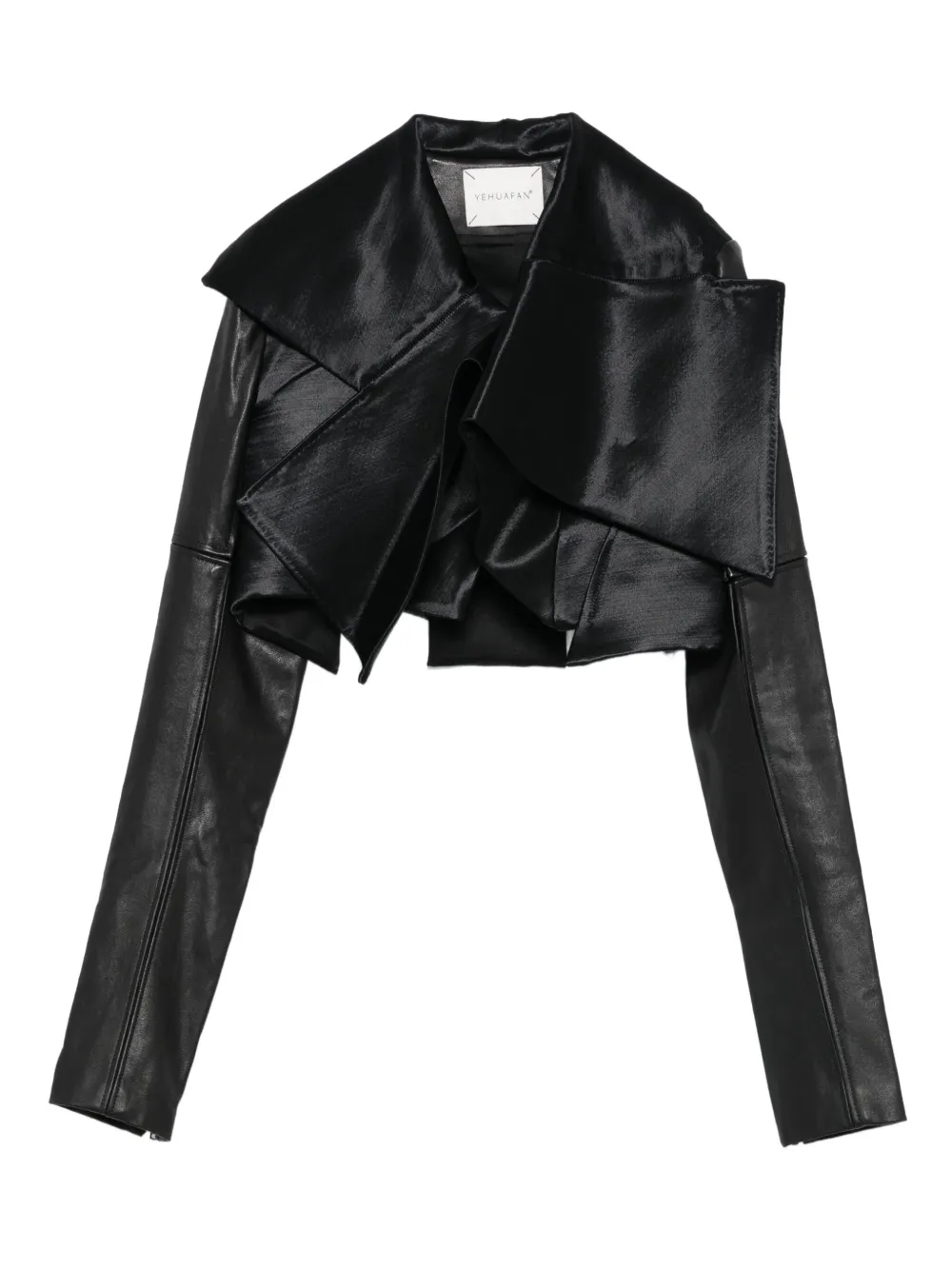 

Драпированная куртка YEHUAFAN, черный